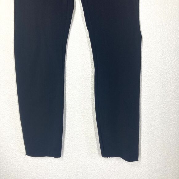 J Brand Pants Womens Medium Black Pull On Stretch Ankle Skinny Leggings Nylon - Picture 4 of 10